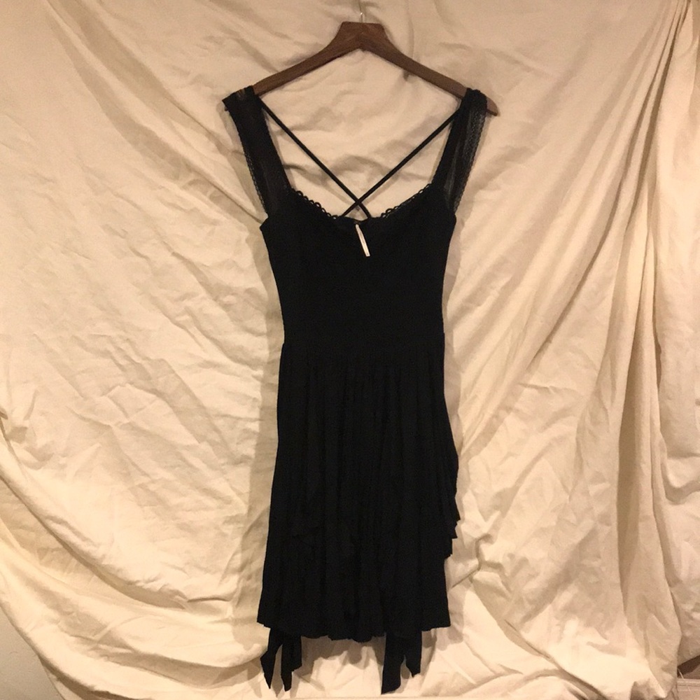 Free People Layered Mini Dress